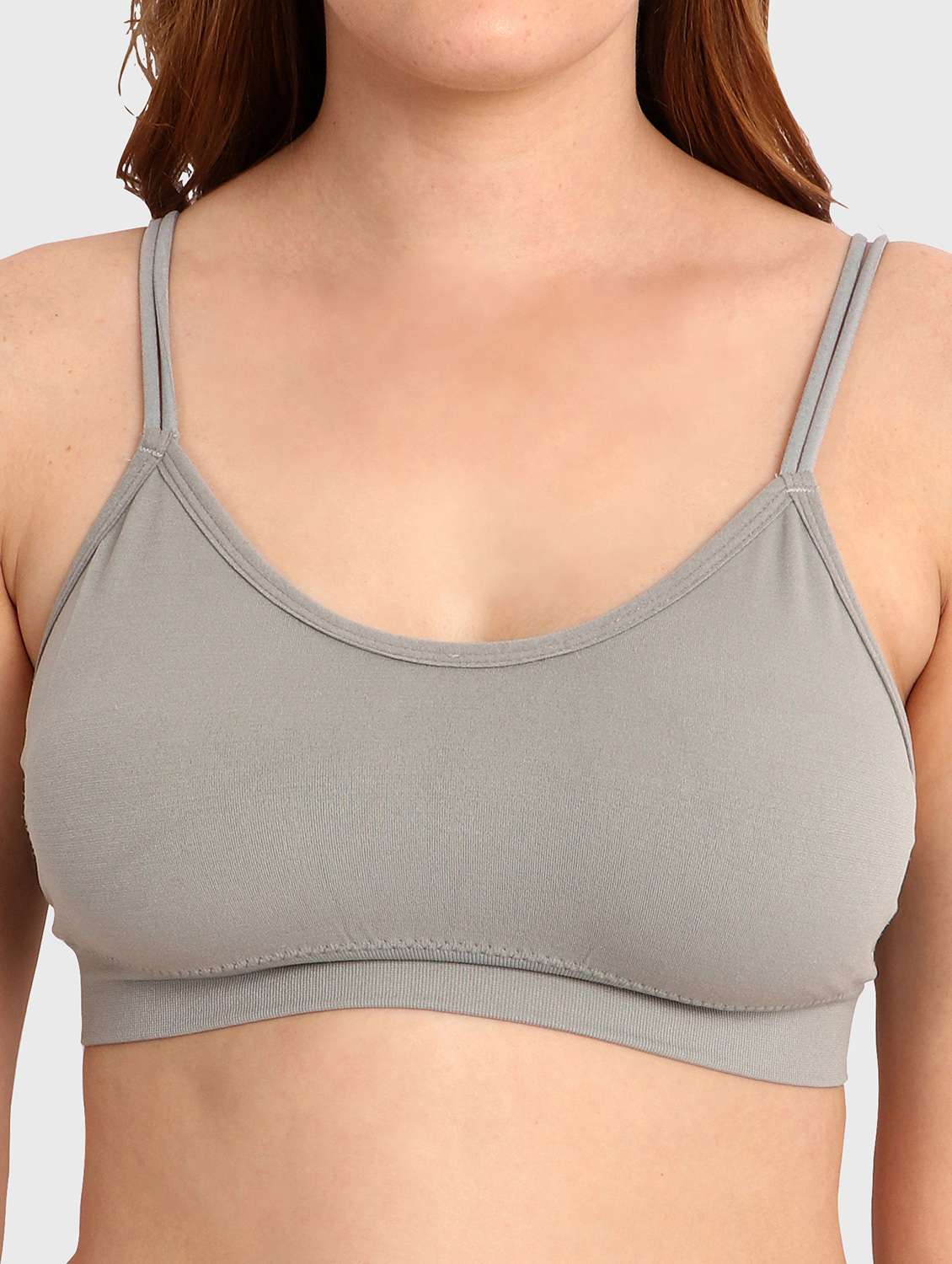 women solid bra and boy shorts set - 22080966 -  Standard Image - 4