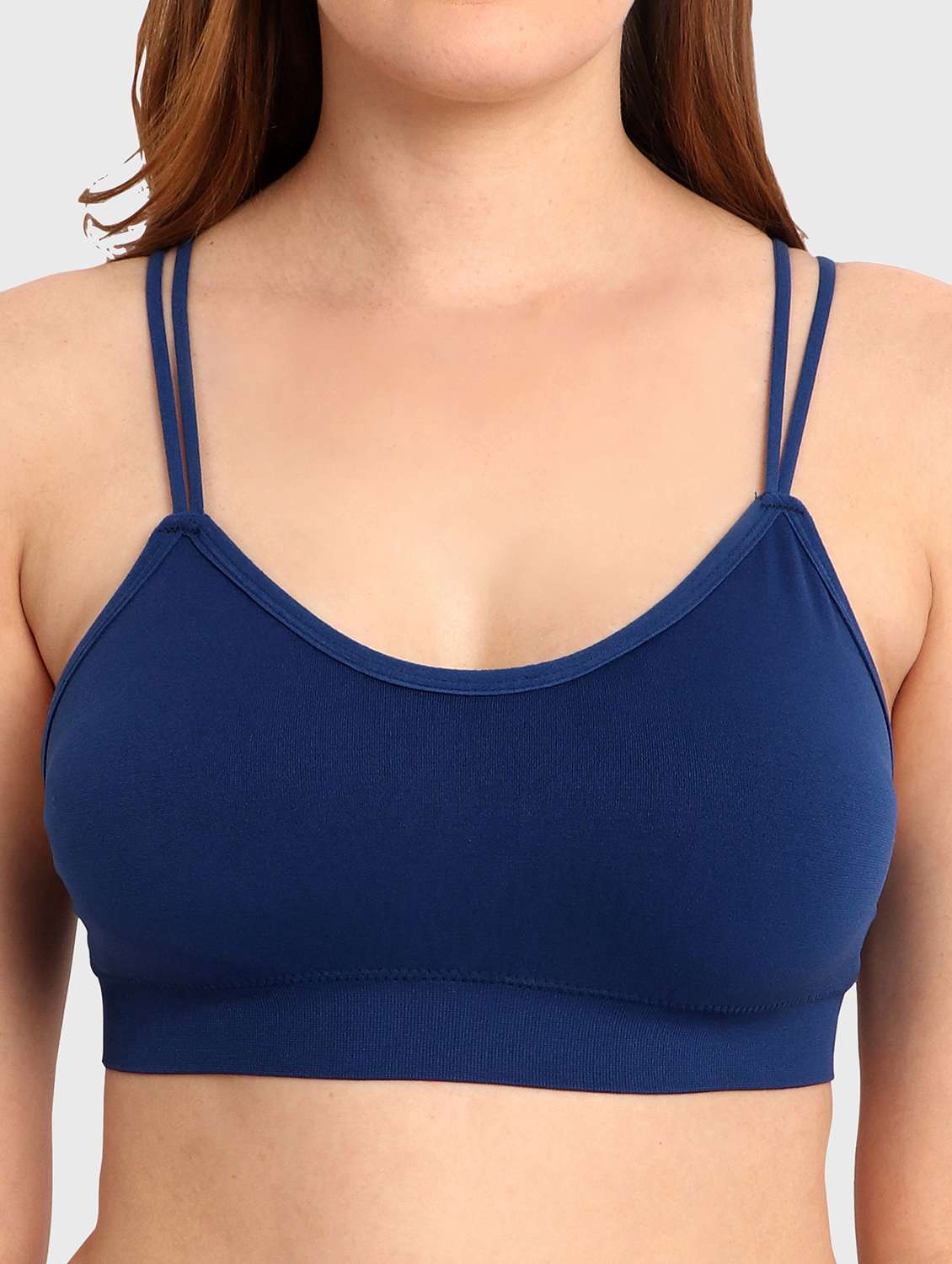 women solid bra and boy shorts set - 22080967 -  Standard Image - 4