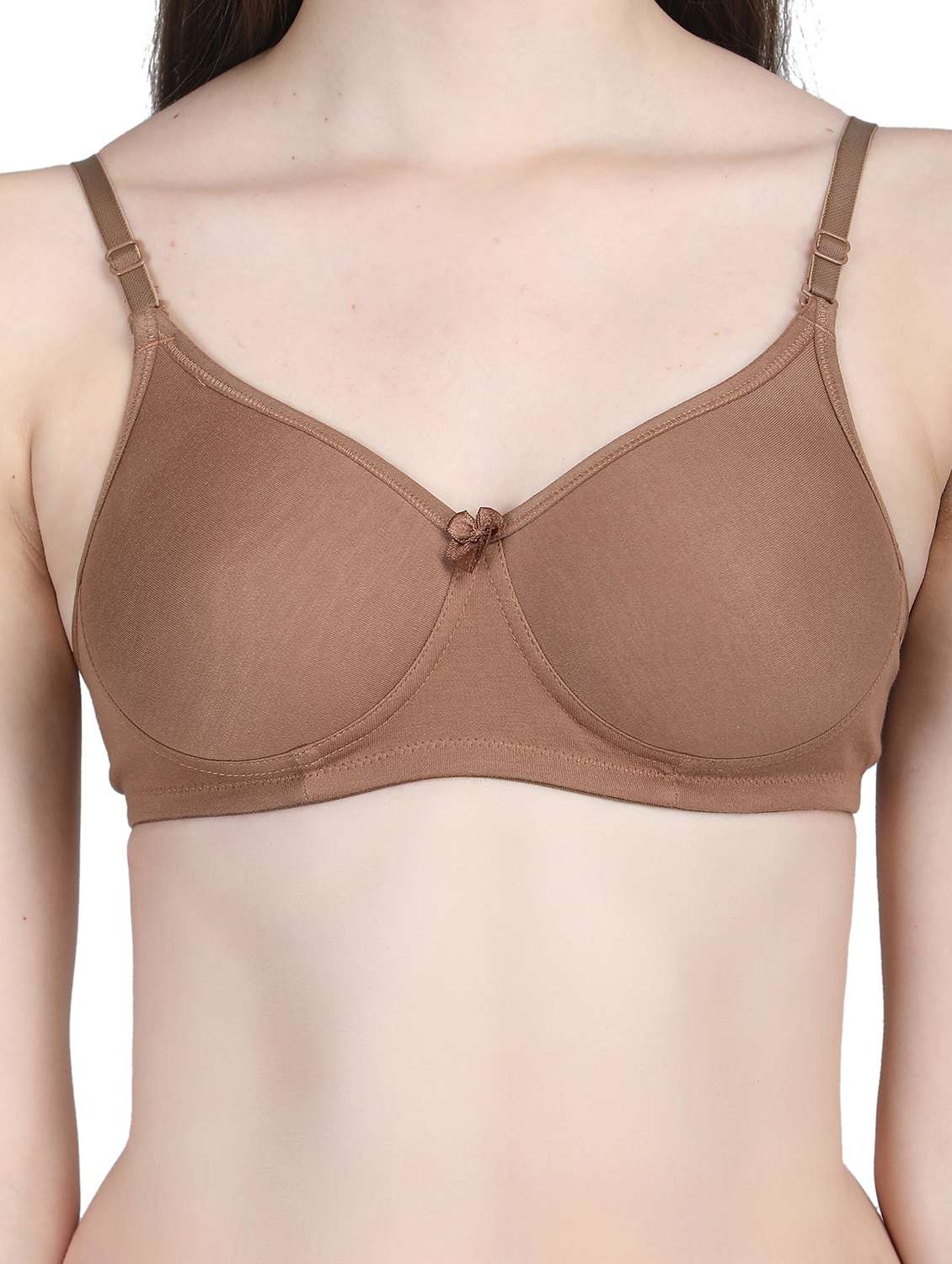 women solid bra and panty set - 22080971 -  Standard Image - 4