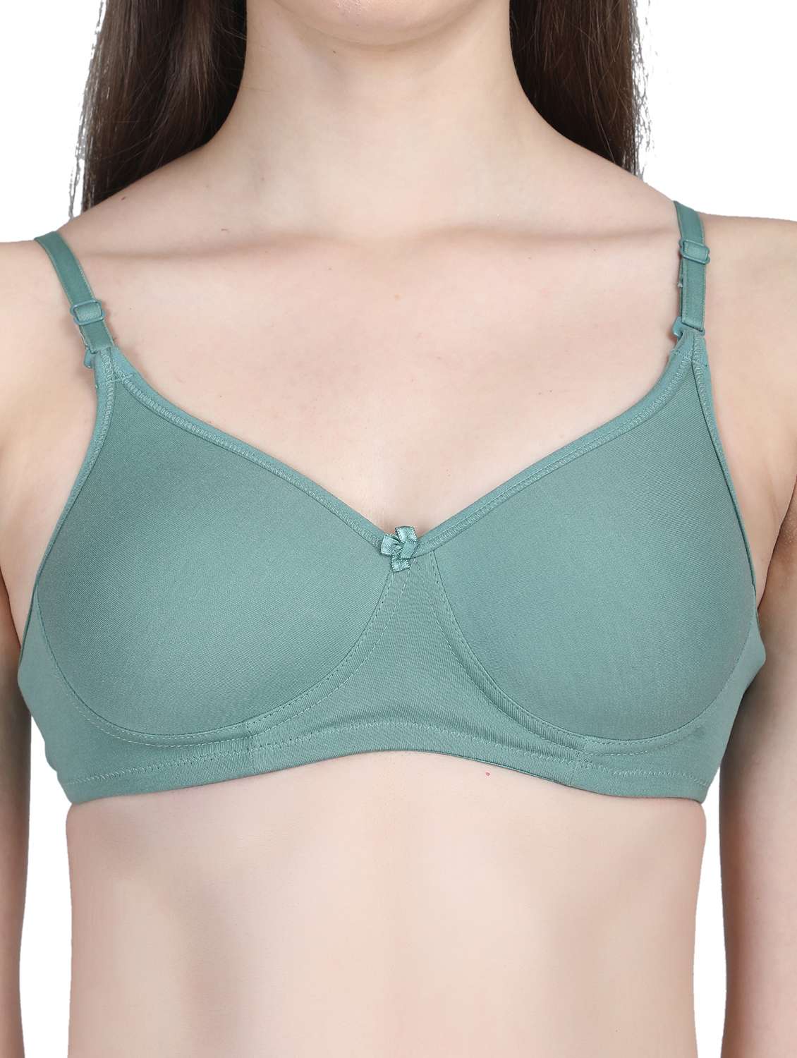 women solid bra and panty set - 22080976 -  Standard Image - 4