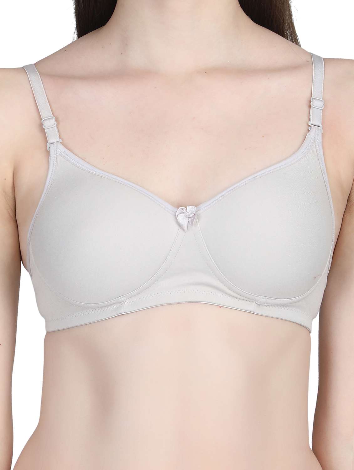 women solid bra and panty set - 22080982 -  Standard Image - 4