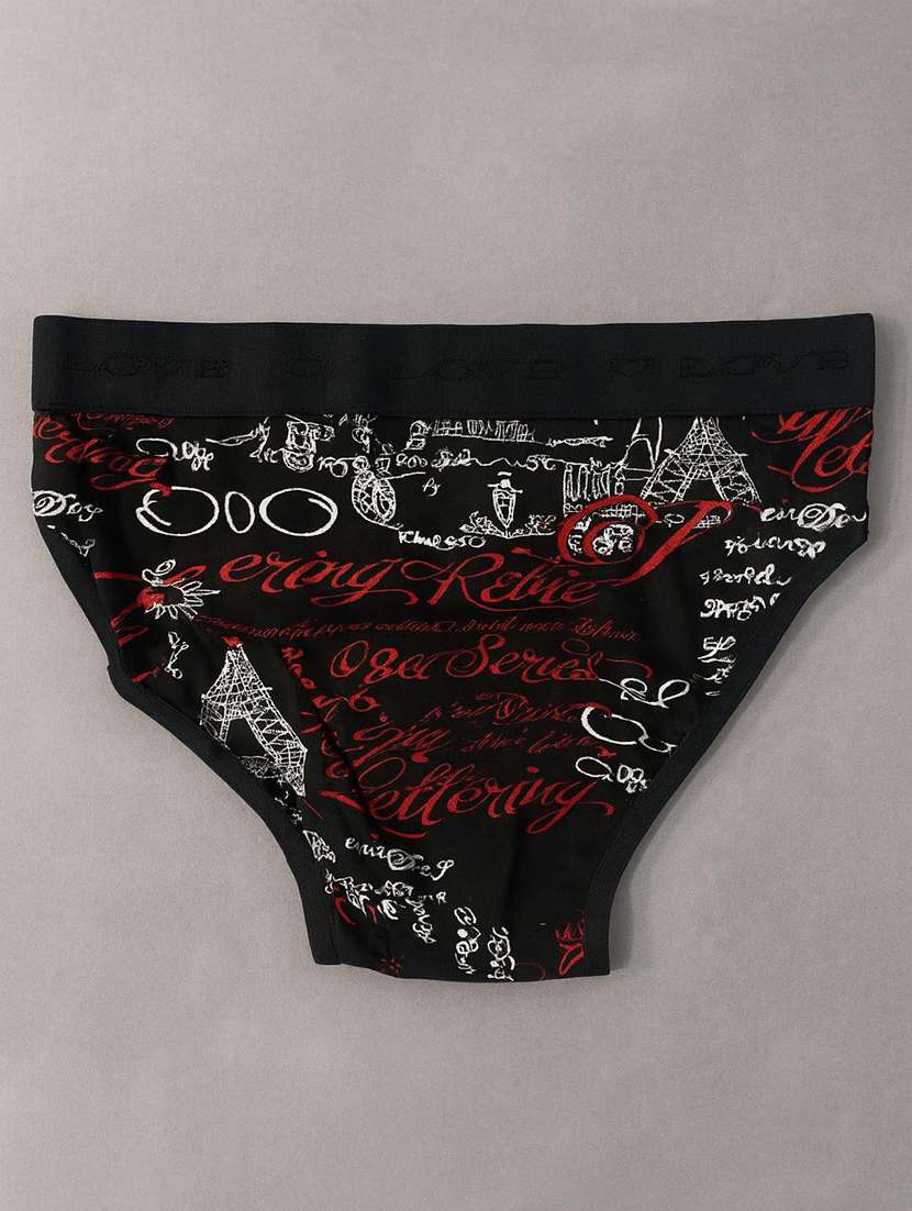Women Pack Of 3 Printed Mid Rise Hipster Panty - 22080983 -  Standard Image - 1