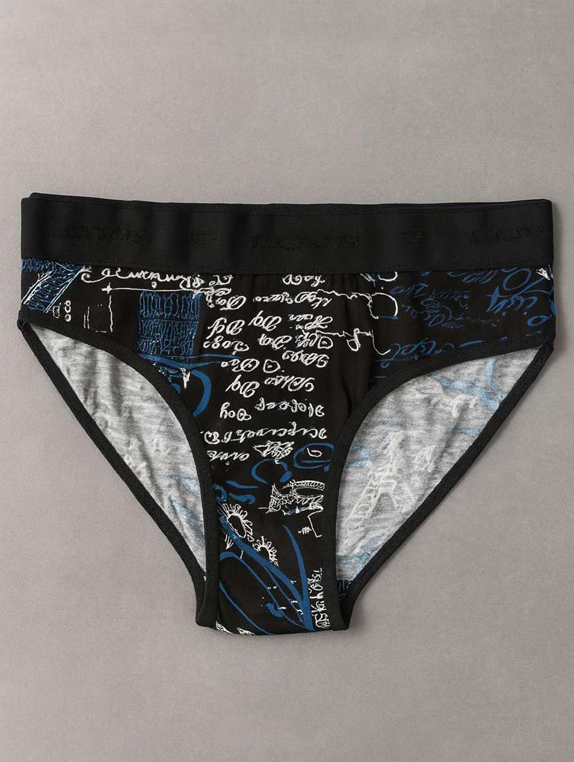Women Pack Of 3 Printed Mid Rise Hipster Panty - 22080983 -  Standard Image - 4