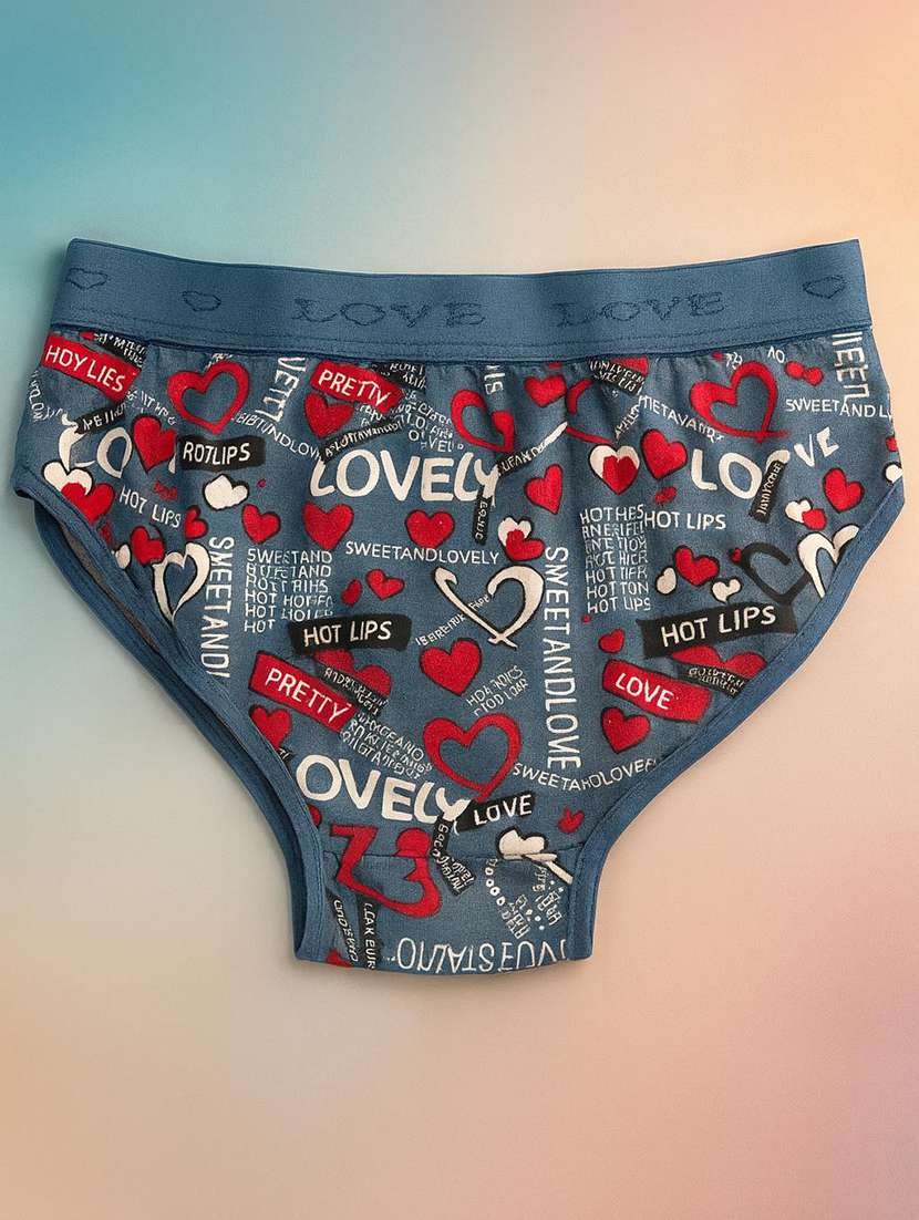 women pack of 3 printed mid rise hipster panty - 22080987 -  Standard Image - 1