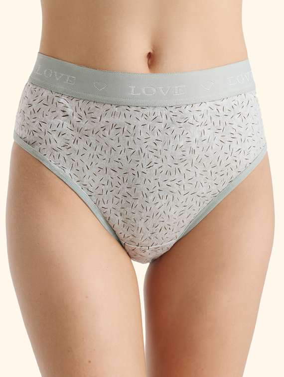 women pack of 3 printed mid rise hipster panty - 22081001 -  Standard Image - 1