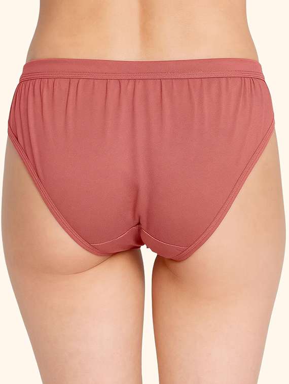 women pack of 3 solid mid rise hipster panty - 22081003 -  Standard Image - 4