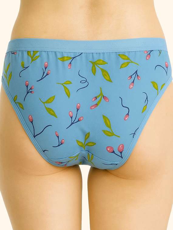 women pack of 3 printed mid rise hipster panty - 22081007 -  Standard Image - 4