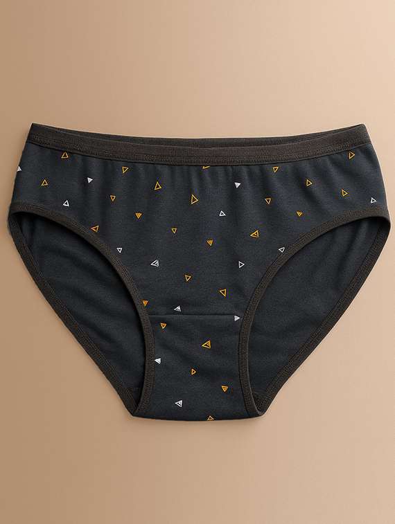 women pack of 3 printed mid rise hipster panty - 22081011 -  Standard Image - 1