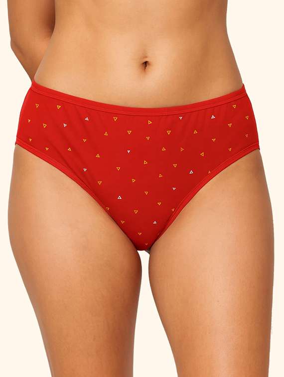 women pack of 3 printed mid rise hipster panty - 22081012 -  Standard Image - 1