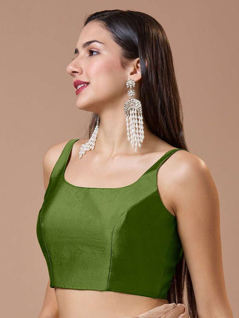 women solid sleeveless stitched blouse - 22081529 - Standard Image - 1