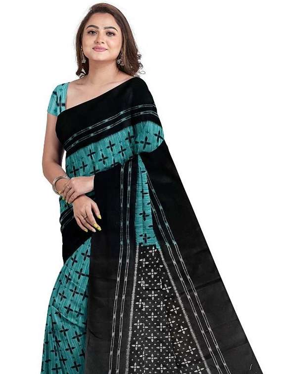 women self design handloom saree with blouse - 22081605 -  Standard Image - 1