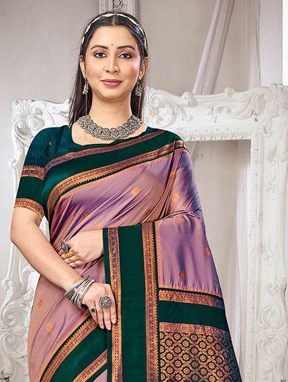 women self design banarasi saree with blouse - 22082432 -  Standard Image - 1