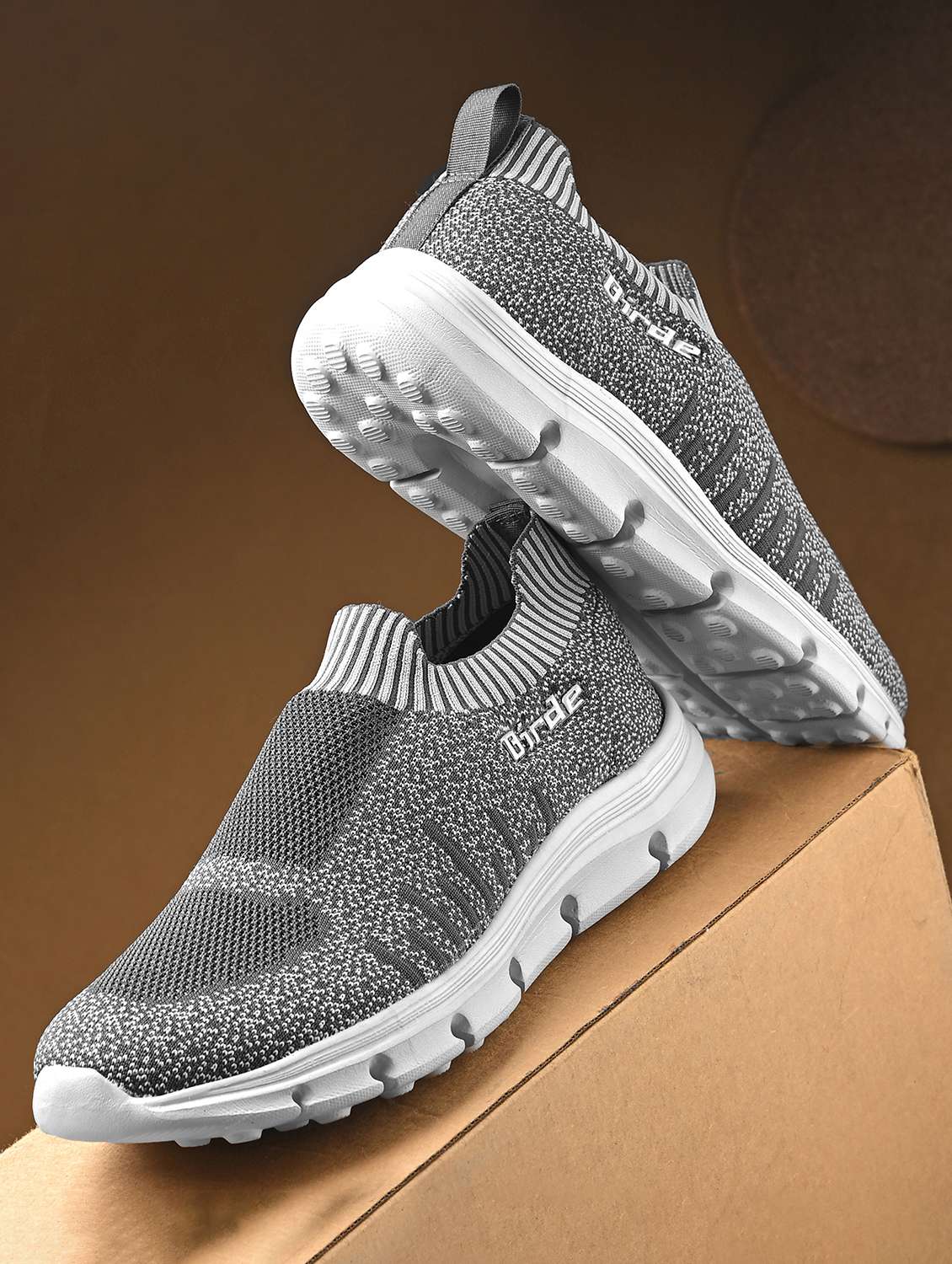 women grey slip on casual shoe - 22082468 - Zoom Image - 0