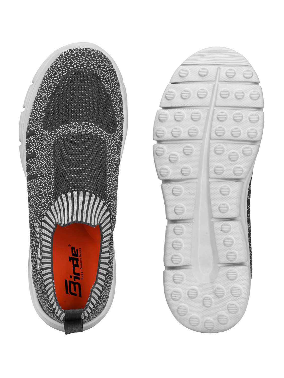 women grey slip on casual shoe - 22082468 - Standard Image - 4
