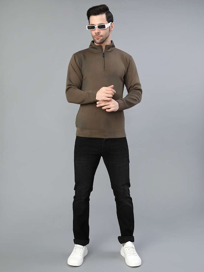 men printed long sleeve regular fit sweatshirt - 22082718 -  Standard Image - 4