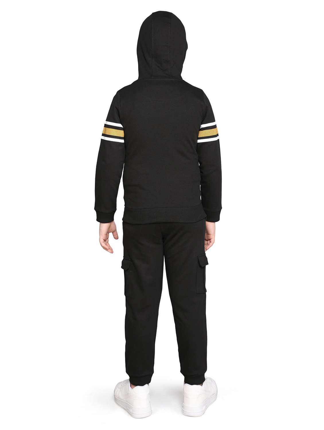 boys printed hooded full length set - 22083251 -  Standard Image - 1