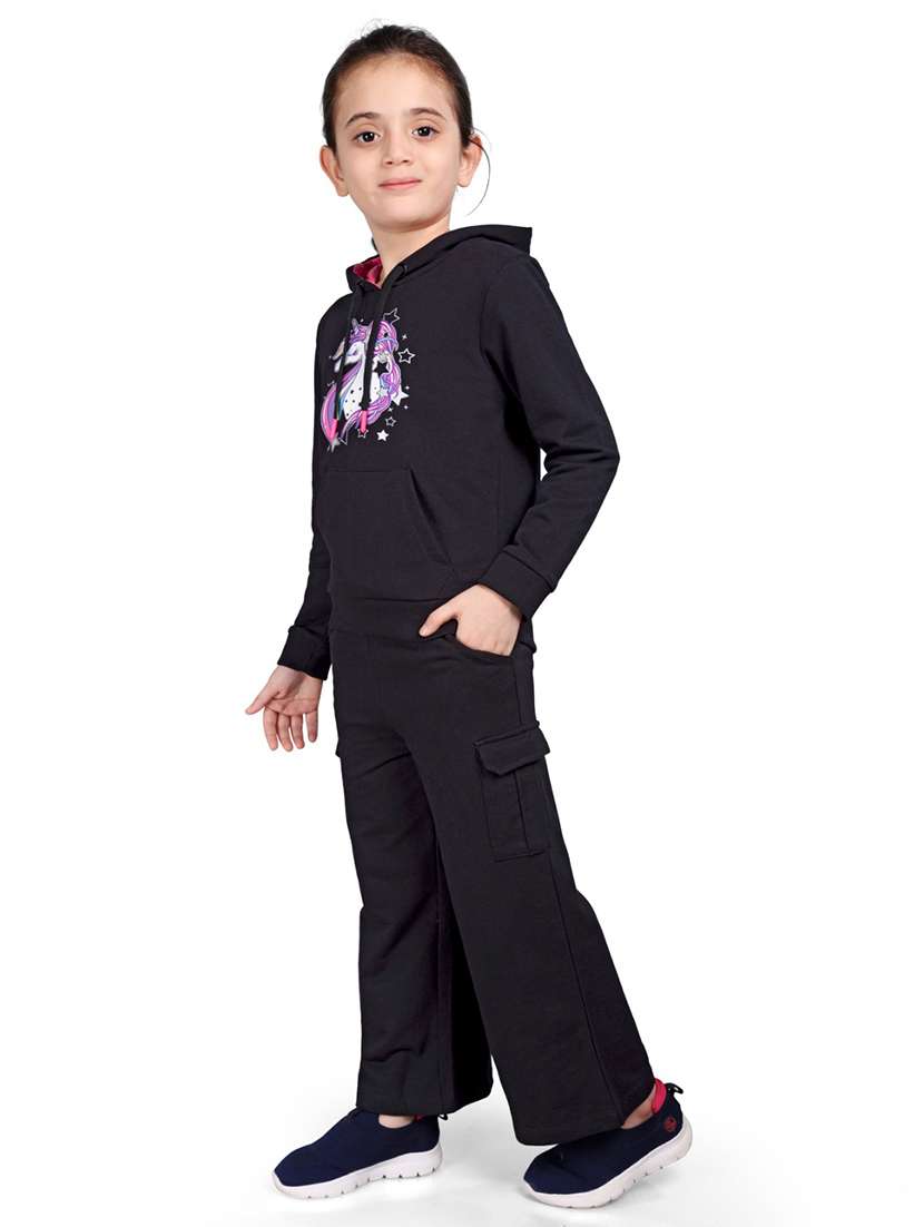 boys printed long sleeve hooded full length sets - 22083259 -  Standard Image - 1