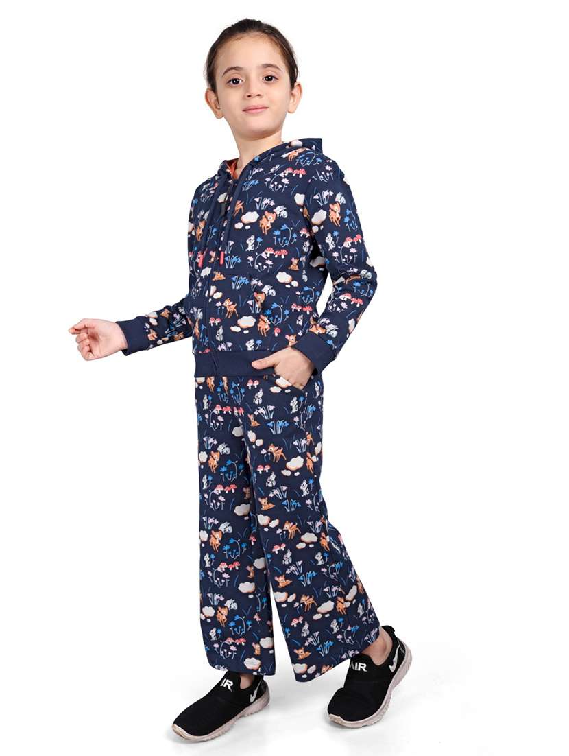 boys printed long sleeve hooded full length sets - 22083260 -  Standard Image - 1