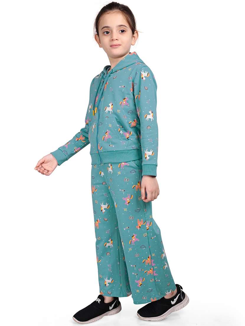 boys printed long sleeve hooded full length sets - 22083261 - Standard Image - 1
