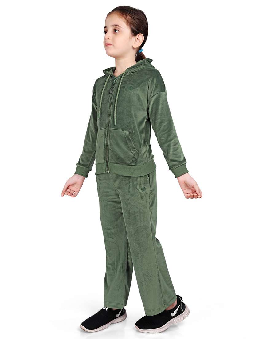 boys solid long sleeve hooded full length sets - 22083266 - Standard Image - 1