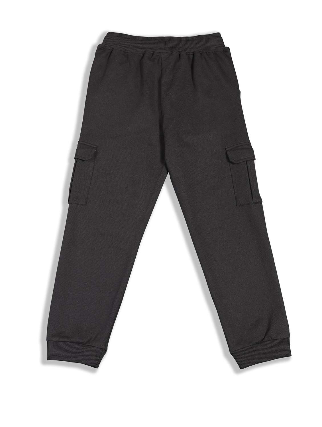 boys solid mid rise regular fit jogger - 22083268 - Standard Image - 1