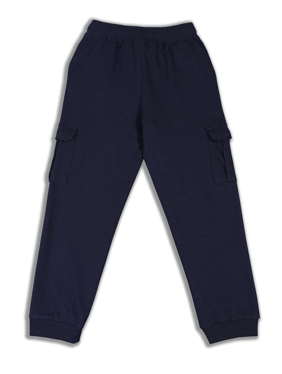 boys solid mid rise regular fit jogger - 22083269 -  Standard Image - 1