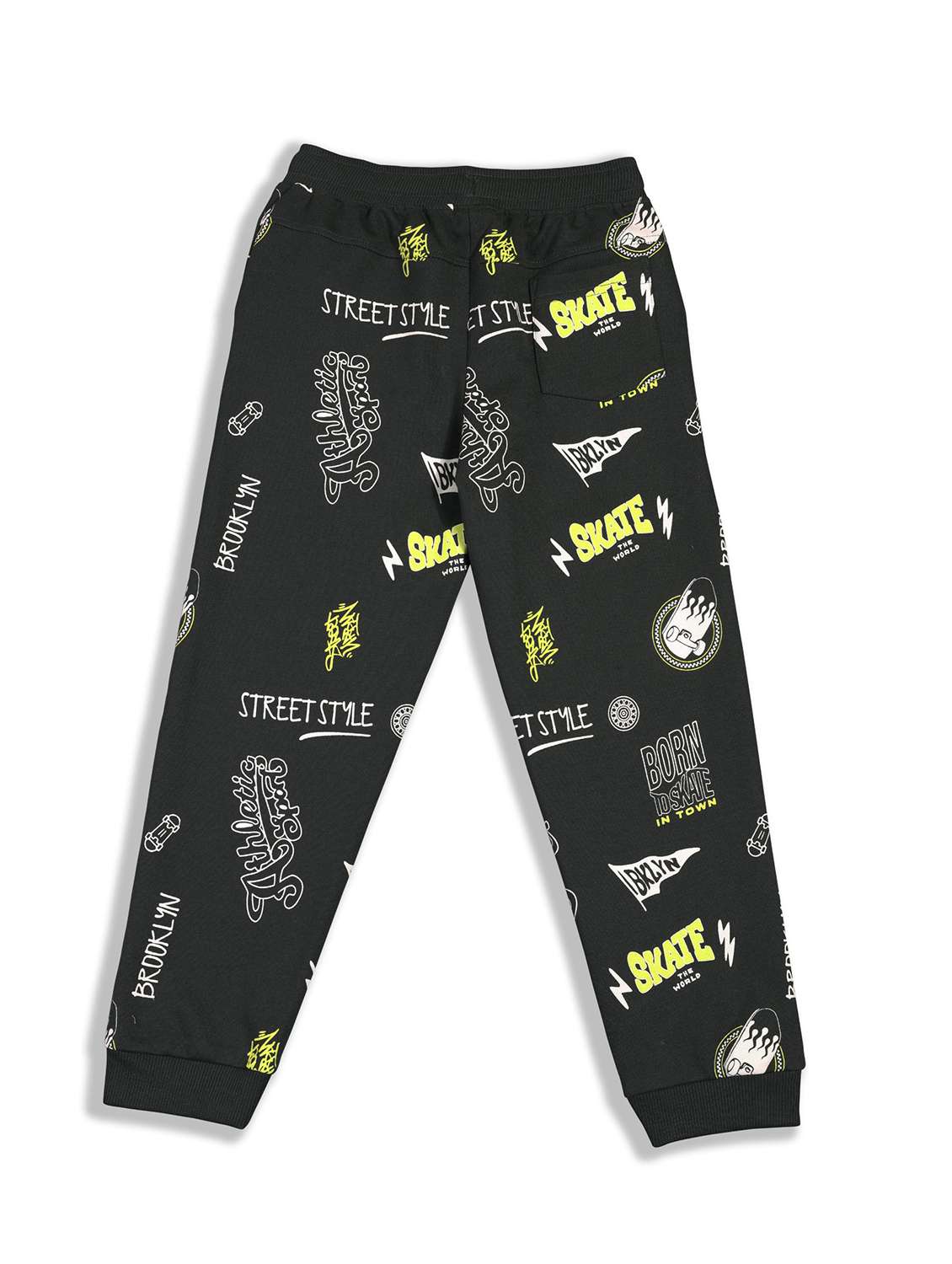 boys printed mid rise regular fit jogger - 22083273 -  Standard Image - 1