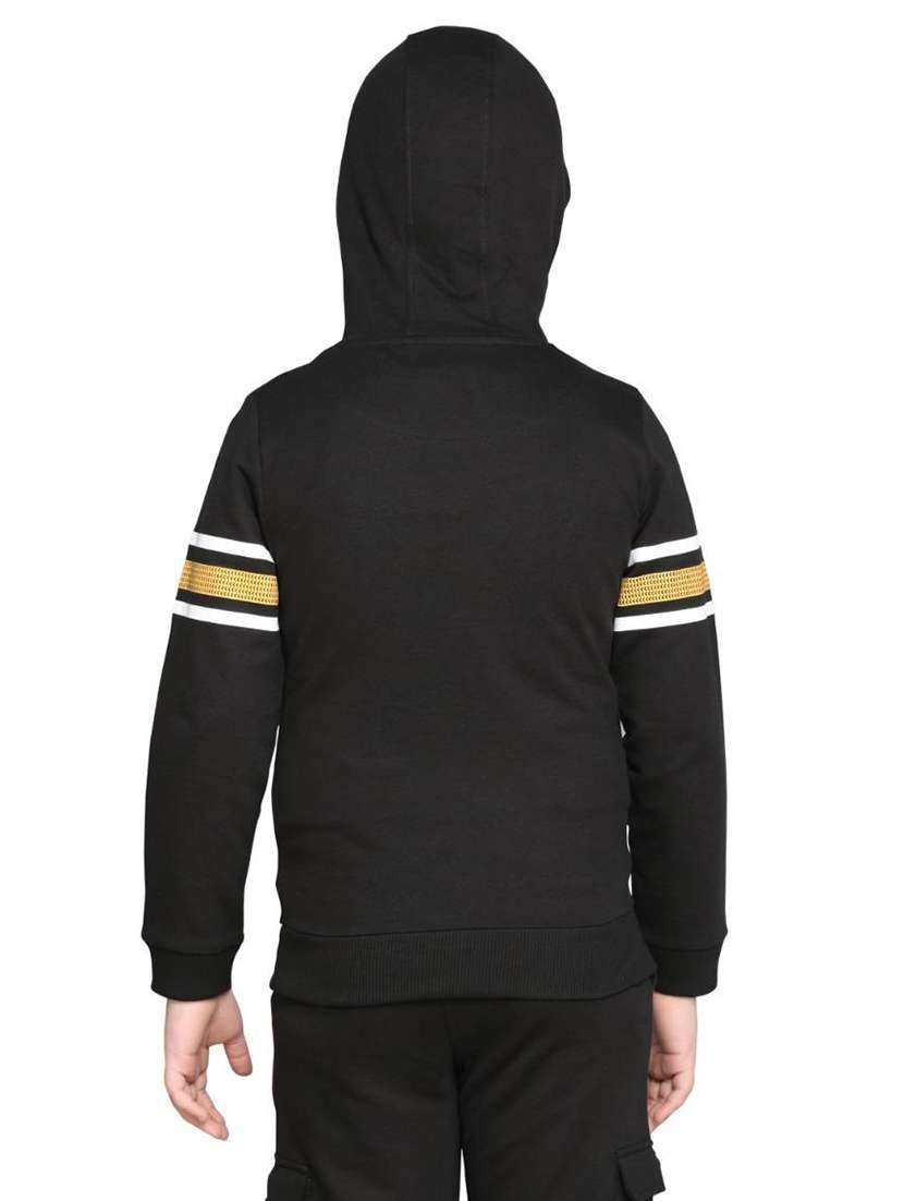 boys printed long sleeve hooded sweatshirt - 22083277 -  Standard Image - 1