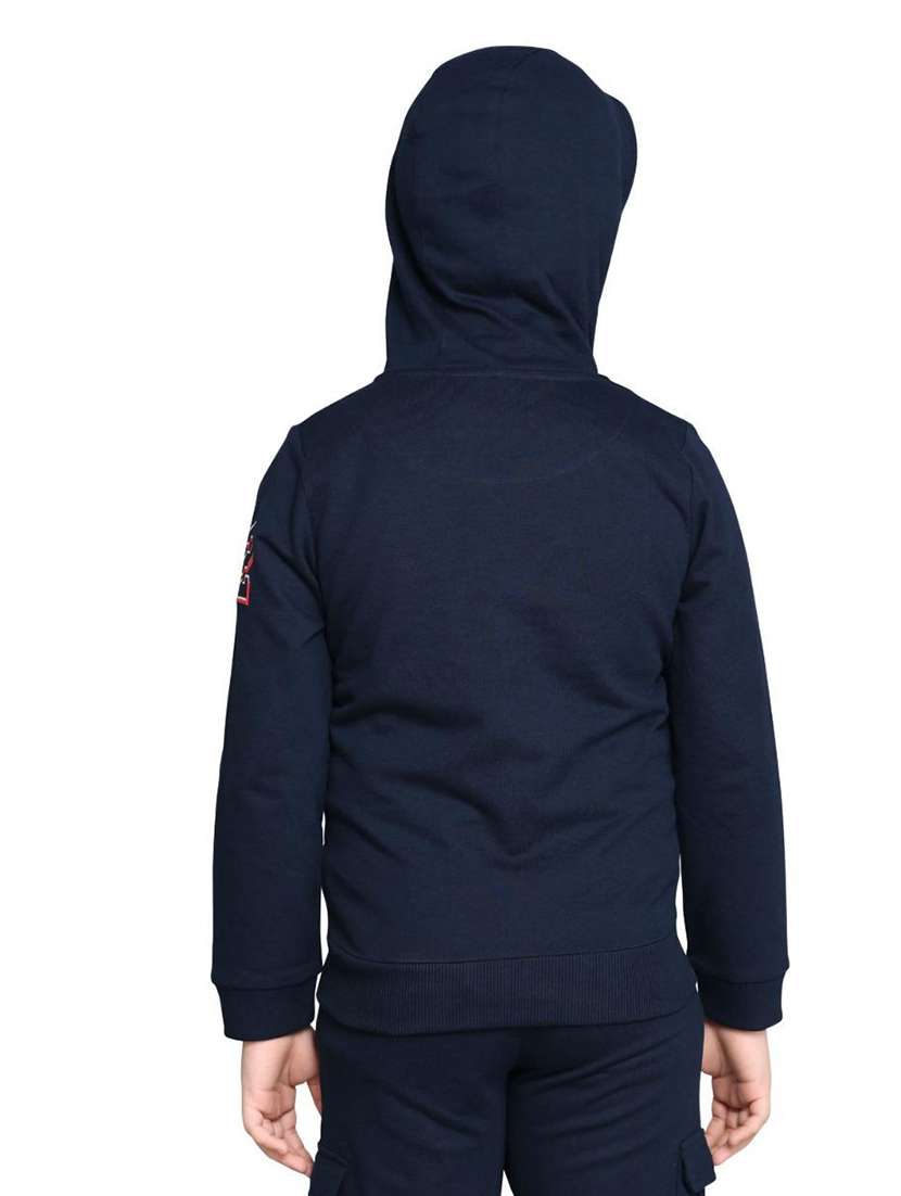 boys printed long sleeve hooded sweatshirt - 22083278 -  Standard Image - 1