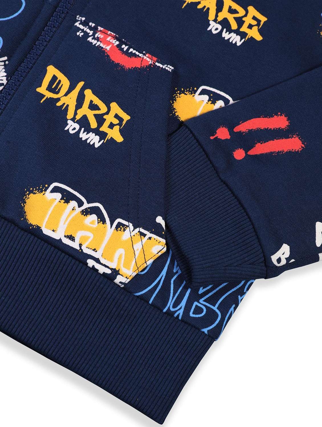 boys printed long sleeve hooded sweatshirt - 22083280 -  Standard Image - 4