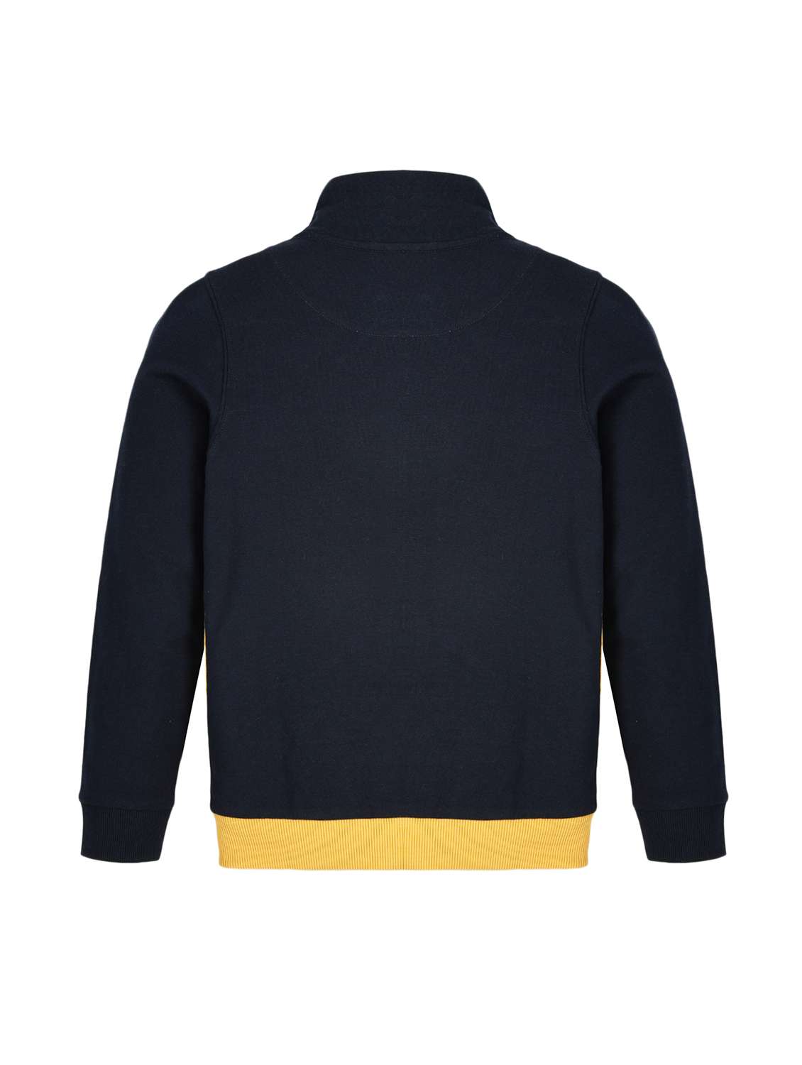 boys color blocked long sleeve stand collar sweatshirt - 22083283 -  Standard Image - 1