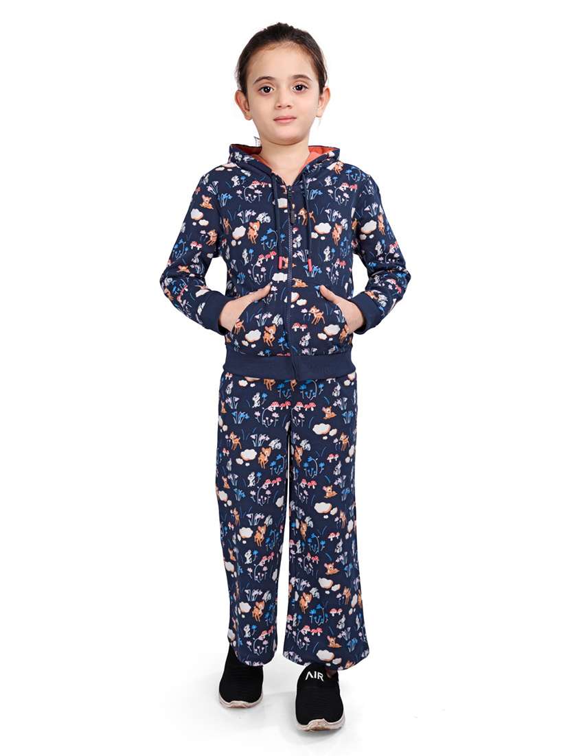 girls printed mid rise palazzo - 22083289 - Standard Image - 4