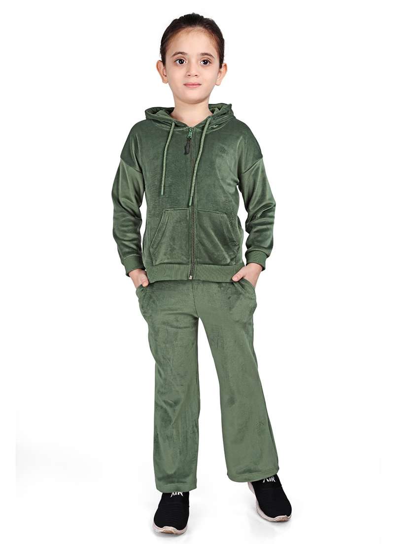 girls printed mid rise track pant  - 22083290 -  Standard Image - 4