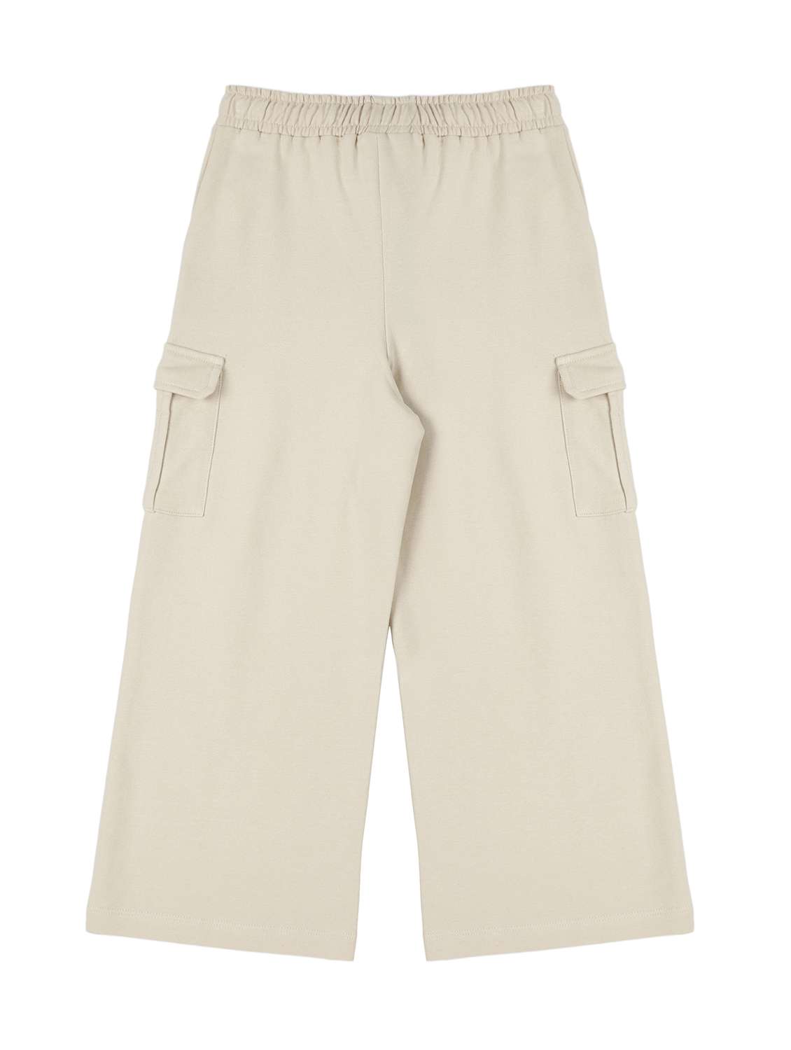 girls solid mid rise cargo - 22083295 -  Standard Image - 1