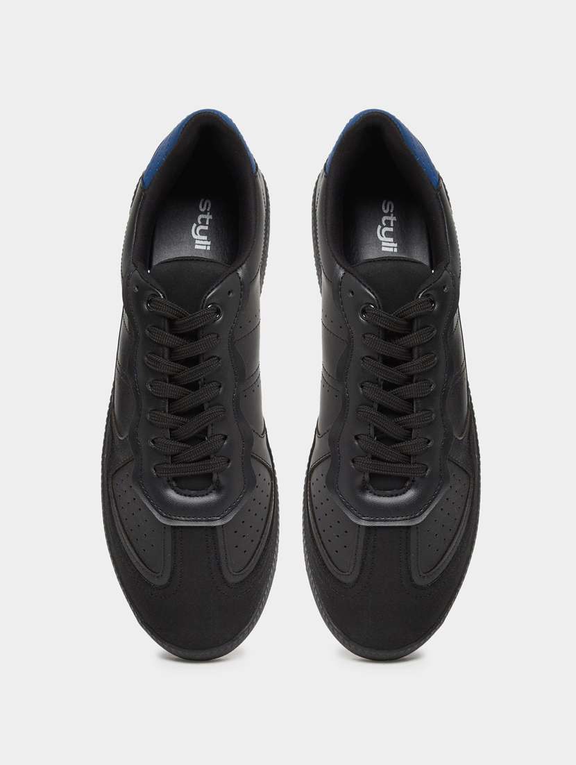 men color block lace up sneaker - 22083431 - Standard Image - 4