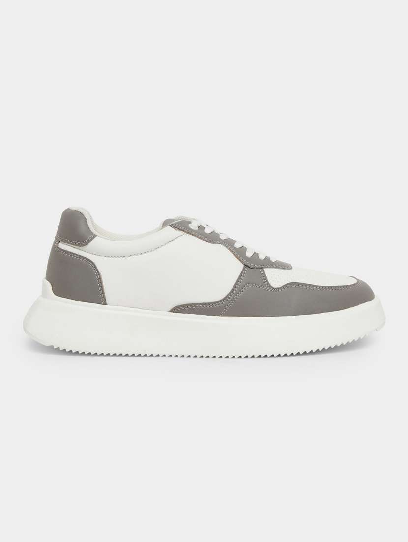 men color block lace up sneaker - 22083436 -  Standard Image - 1