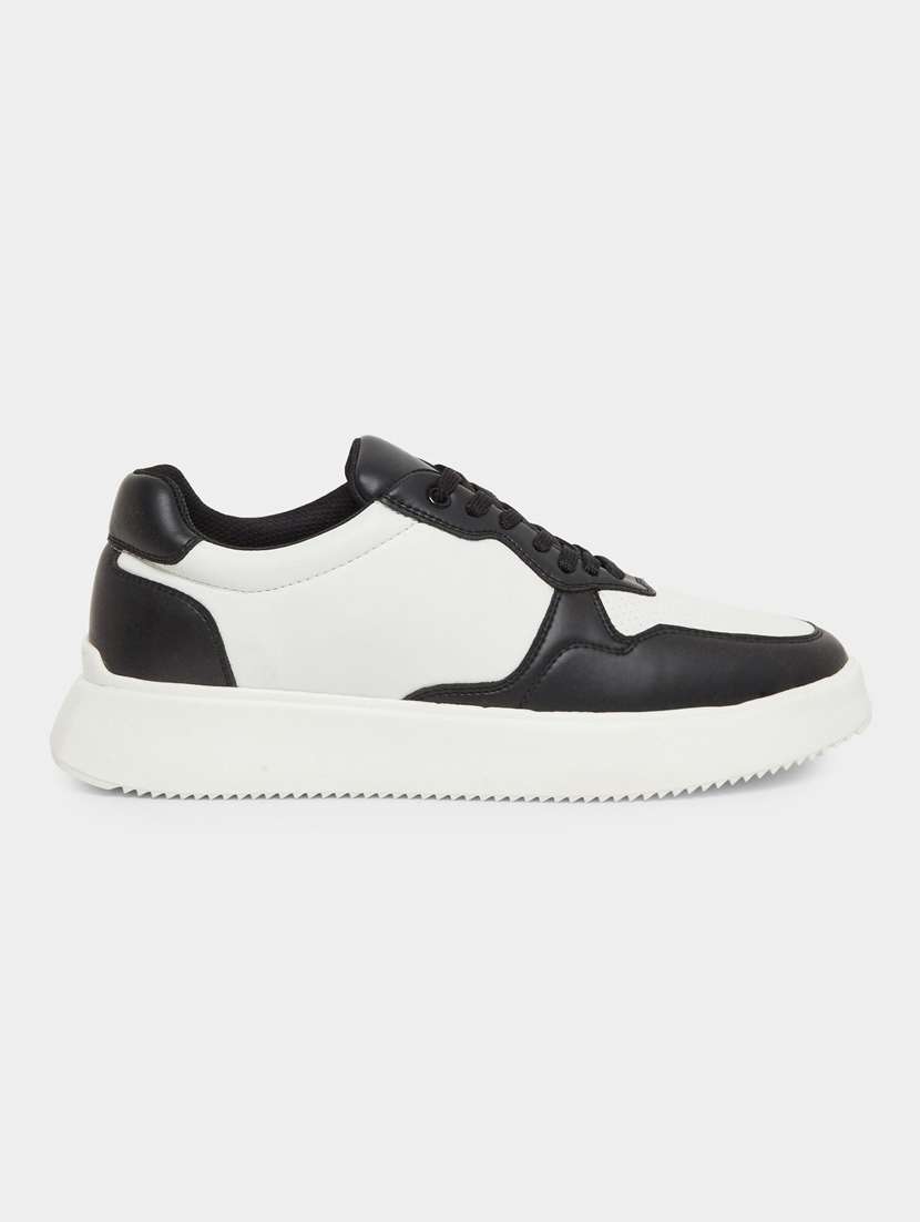 men color block lace up sneaker - 22083437 -  Standard Image - 1