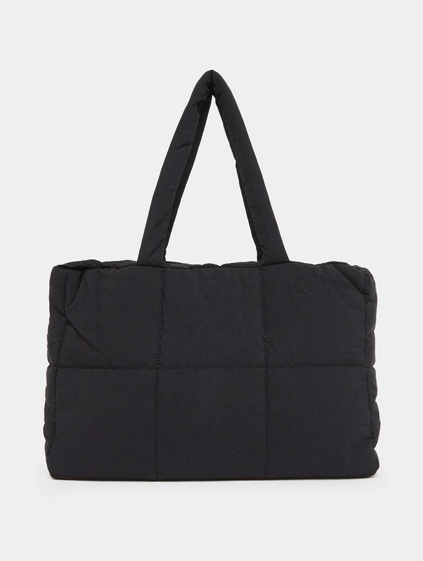 women black textured handbag - 22083465 - Zoom Image - 0