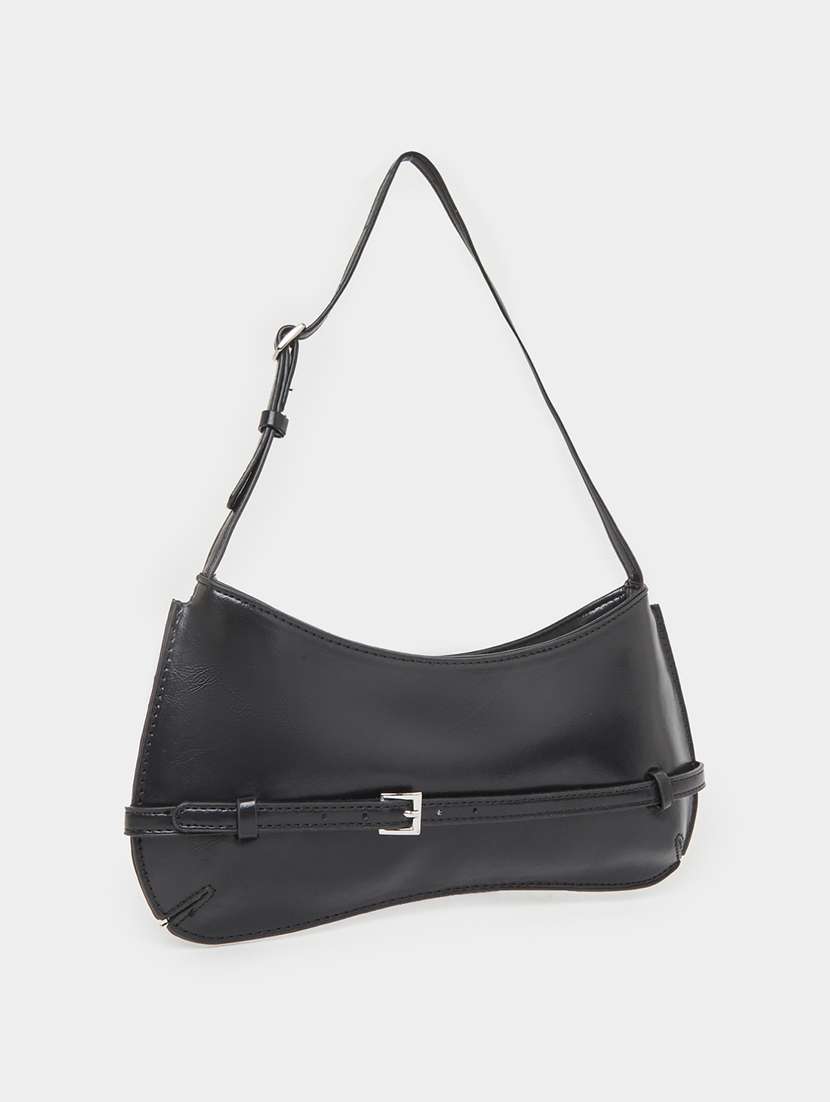 women black solid handbag - 22083469 - Zoom Image - 0