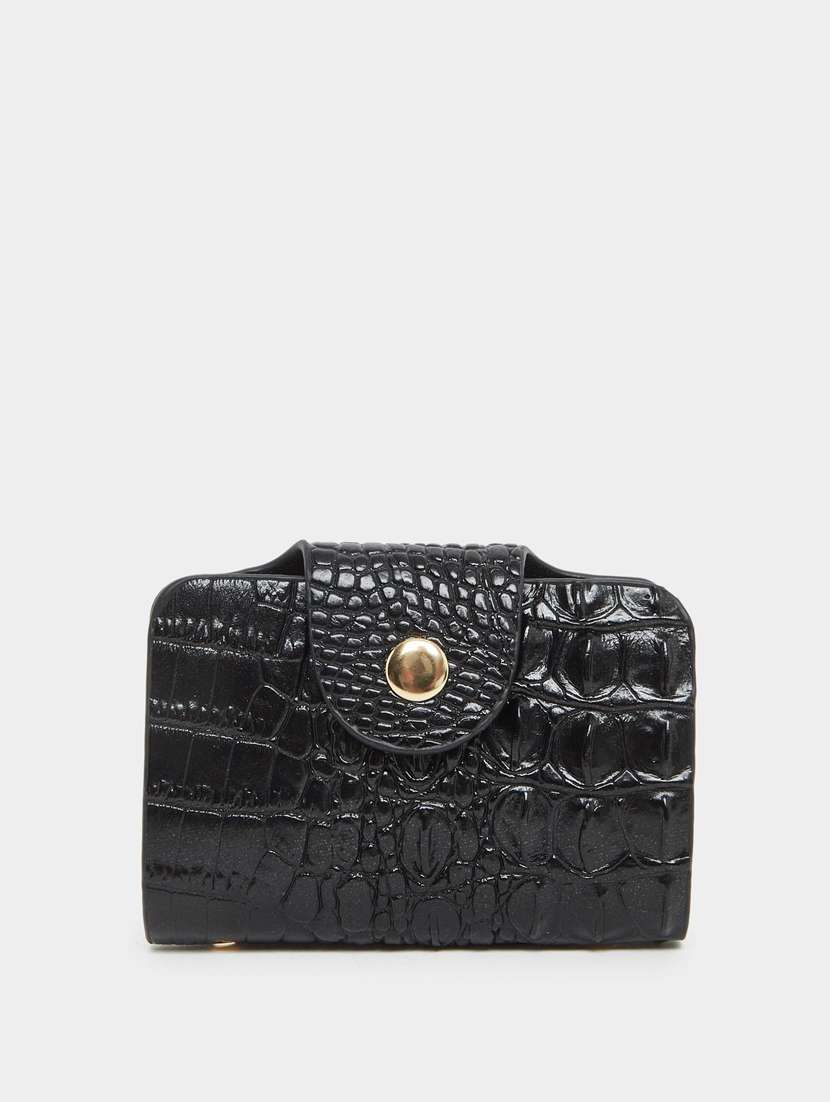 women black textured structured handbag - 22083477 - Standard Image - 4