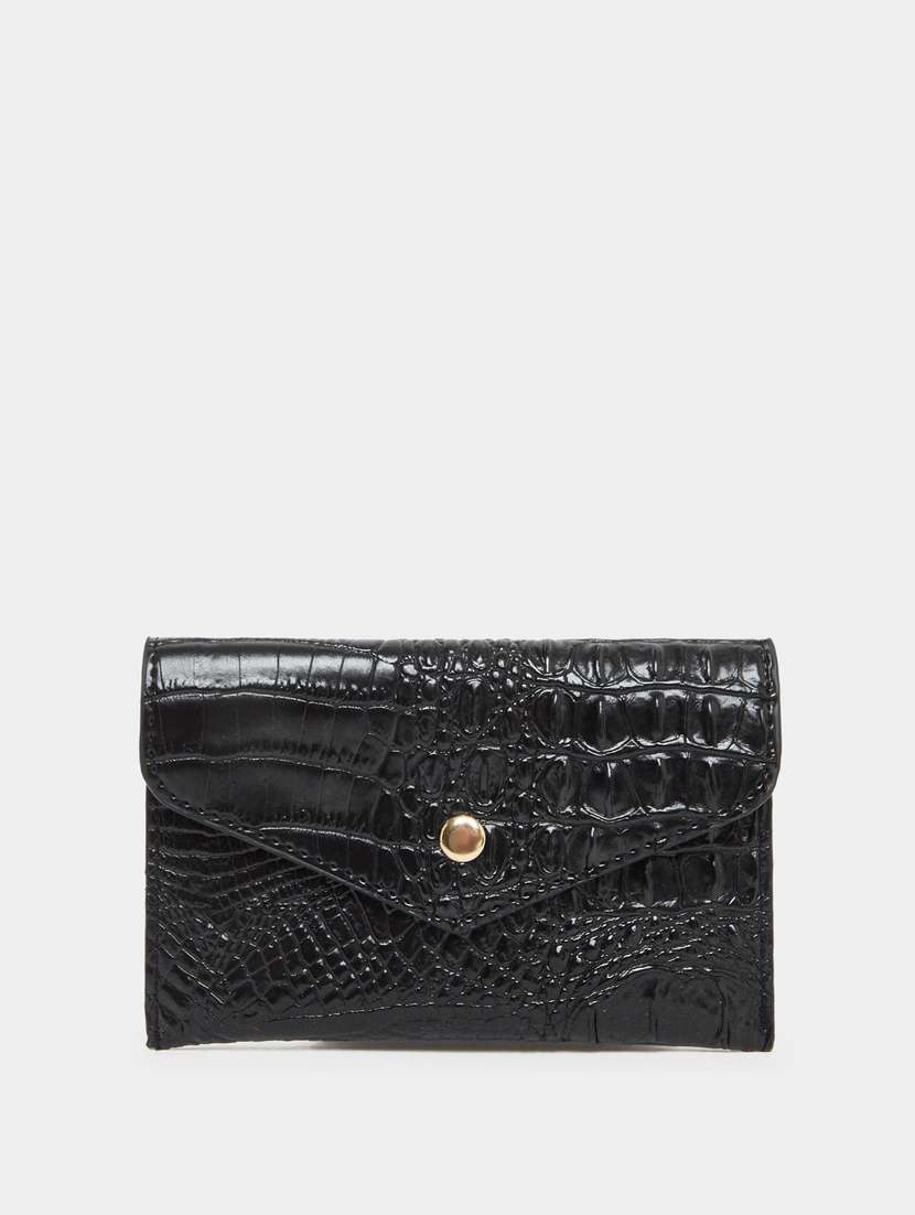 women black textured structured handbag - 22083477 - Standard Image - 6