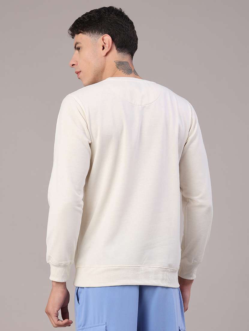 men printed long sleeve sweatshirt - 22083722 -  Standard Image - 4