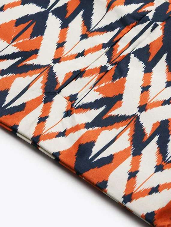 men printed sleeveless regular fit nehru jacket - 22084549 -  Standard Image - 4