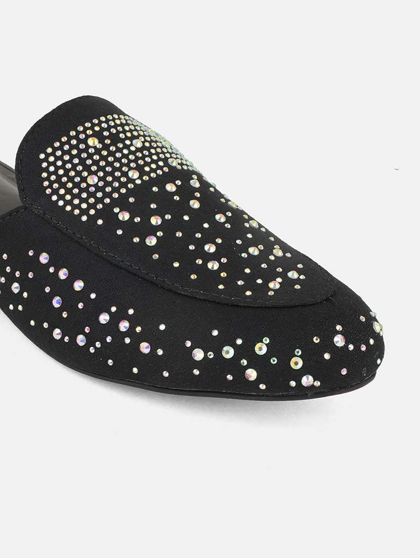 women black embellished slip on mule - 22084610 - Standard Image - 4
