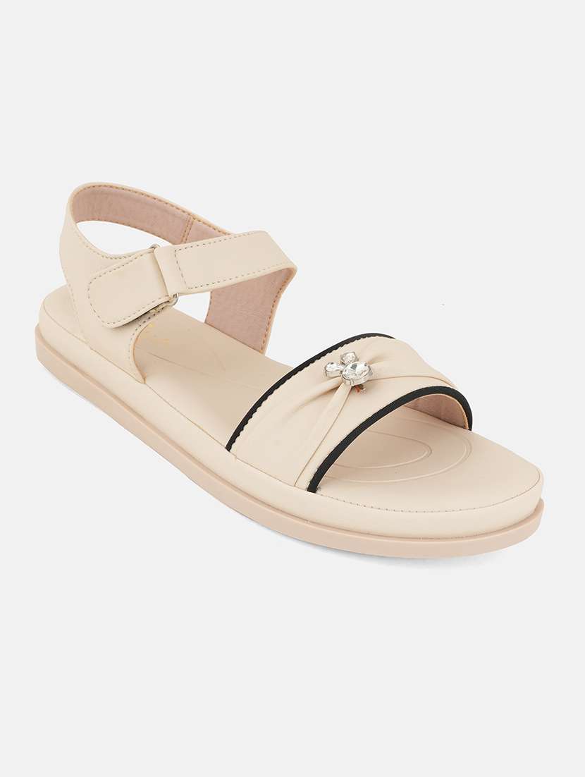 women solid back strap wedge - 22084613 - Standard Image - 4