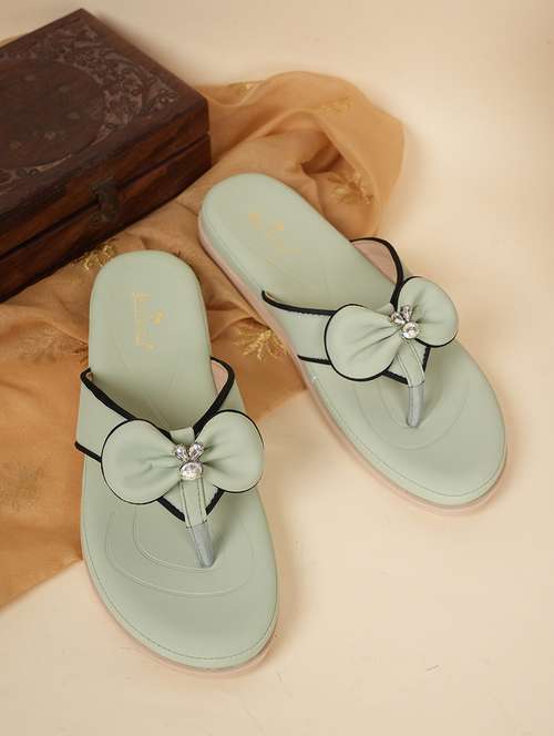 women solid slip on wedges - 22084616 - Standard Image - 0