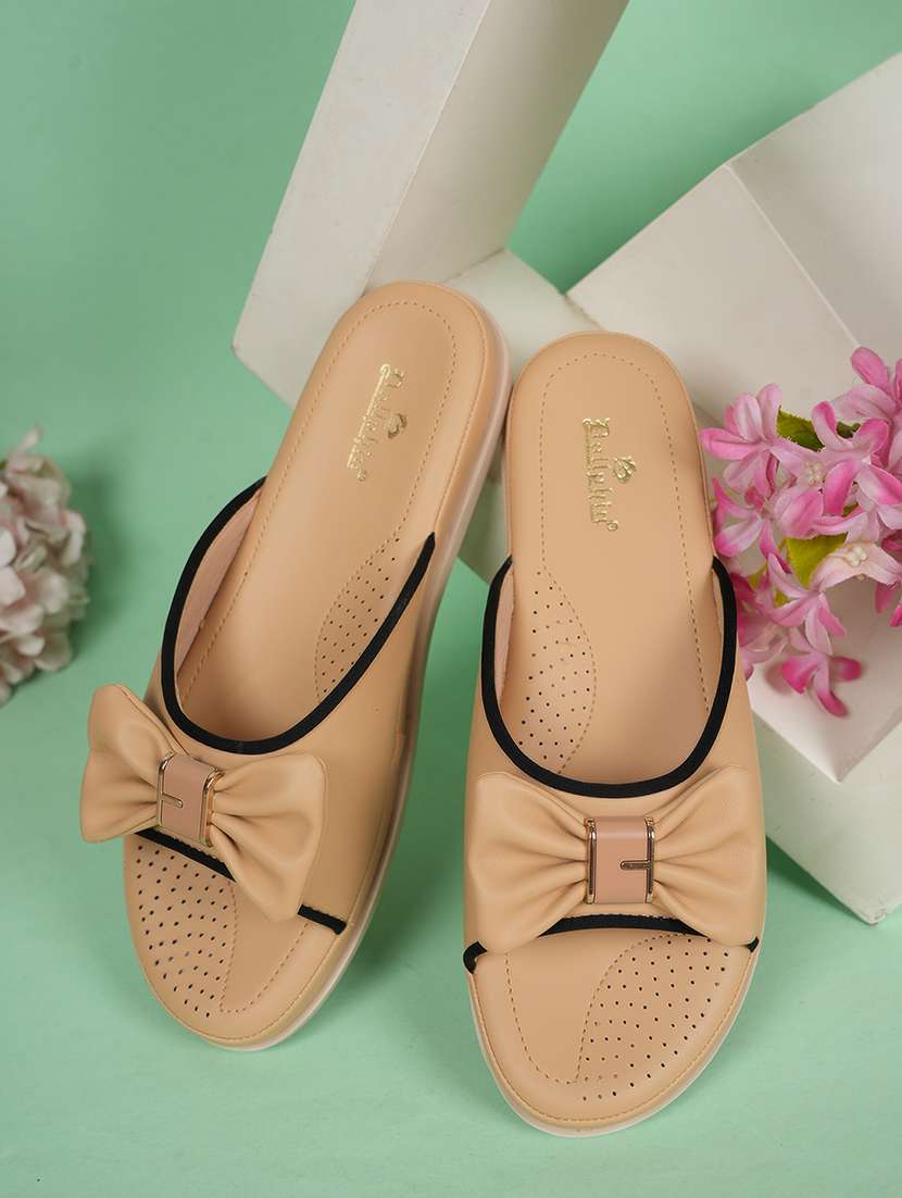 women solid slip on wedges - 22084622 - Zoom Image - 0