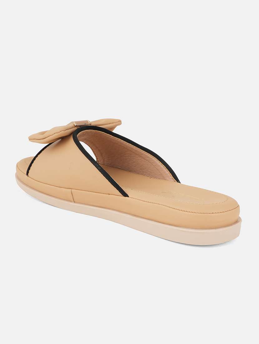 women solid slip on wedges - 22084622 - Standard Image - 4