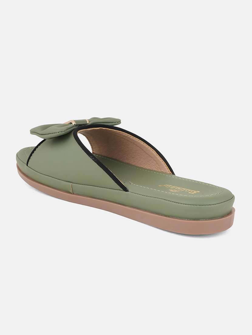 women solid slip on wedges - 22084624 -  Standard Image - 4