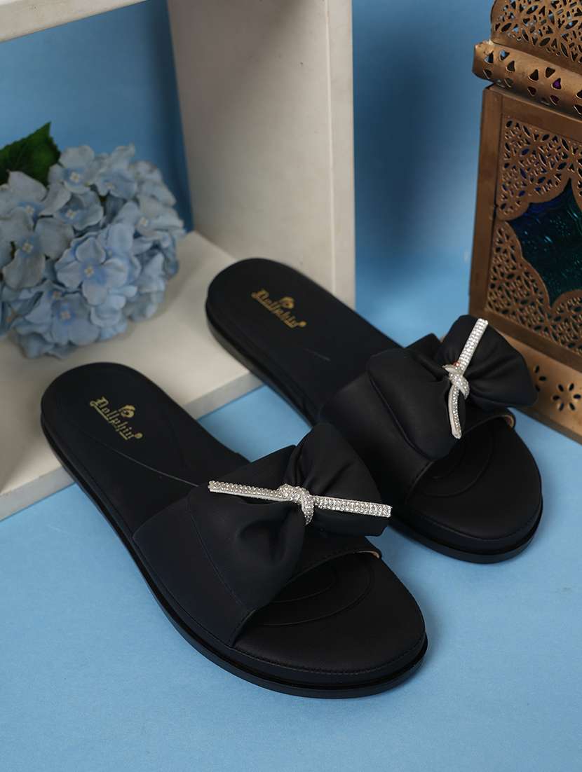 women solid slip on wedges - 22084628 - Zoom Image - 0